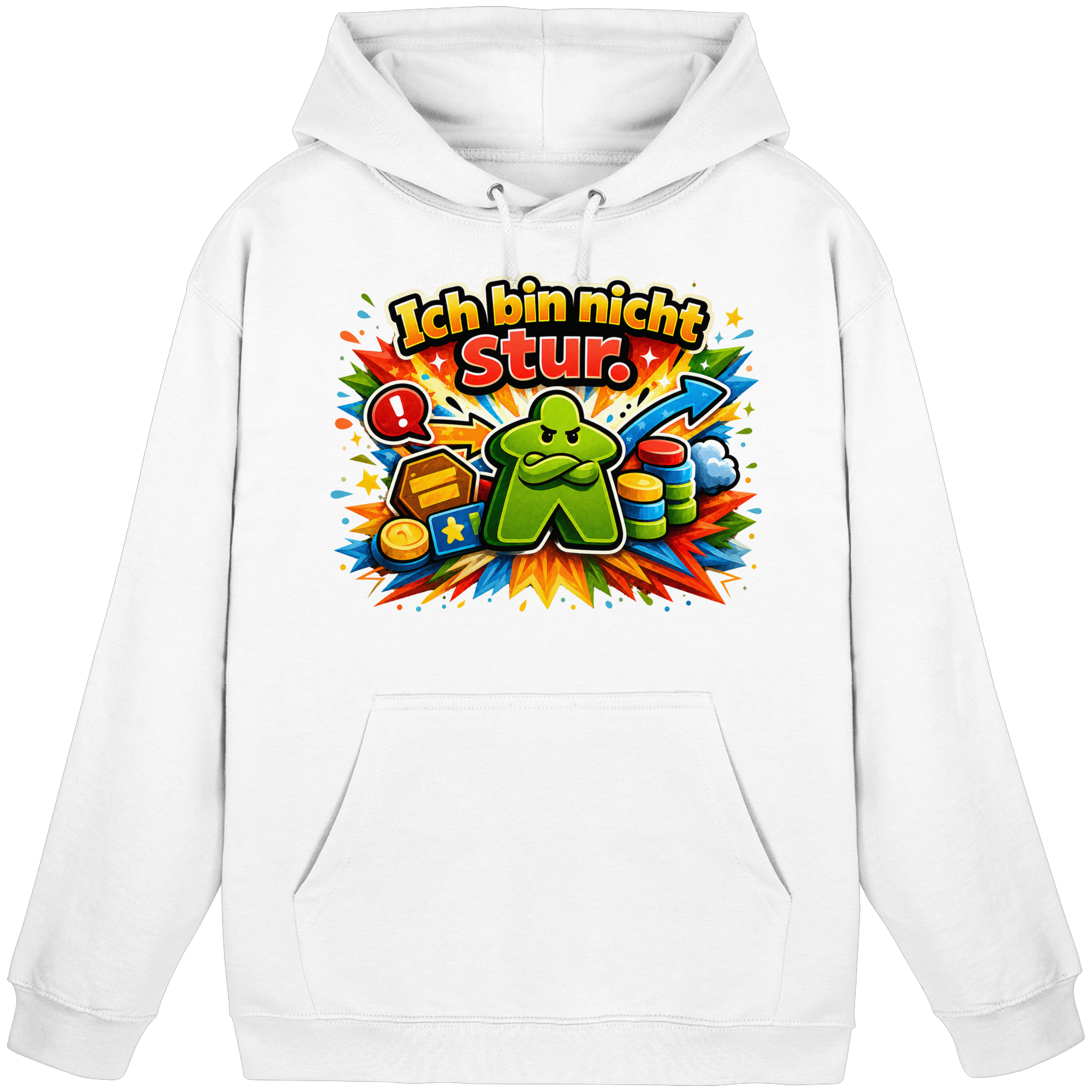 Ich bin nicht stur. - Basic Unisex Hoodie