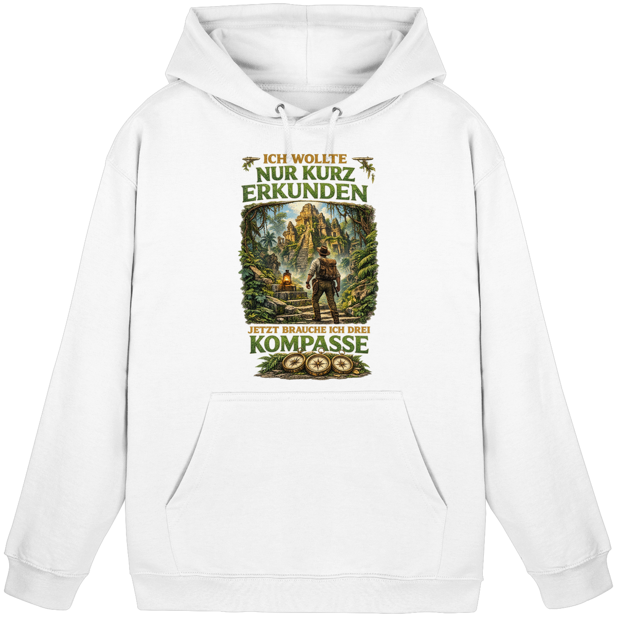 Nur kurz erkunden - Basic Unisex Hoodie