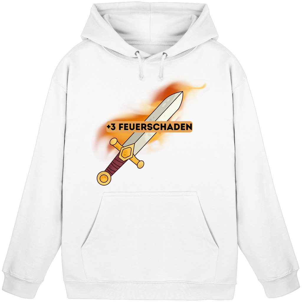 +3 Feuerschaden - Basic Unisex Hoodie