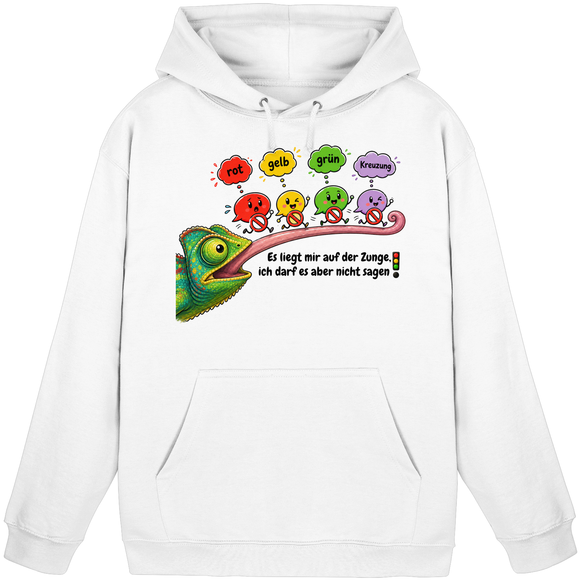 Wort-Chamäleon – Meister der Umschreibung - Basic Unisex Hoodie