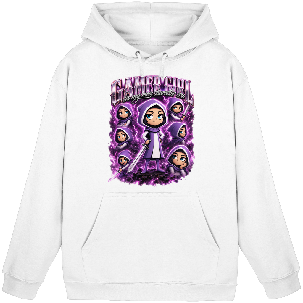 Gamer Girl in My Main Character Era - Basic Unisex Hoodie