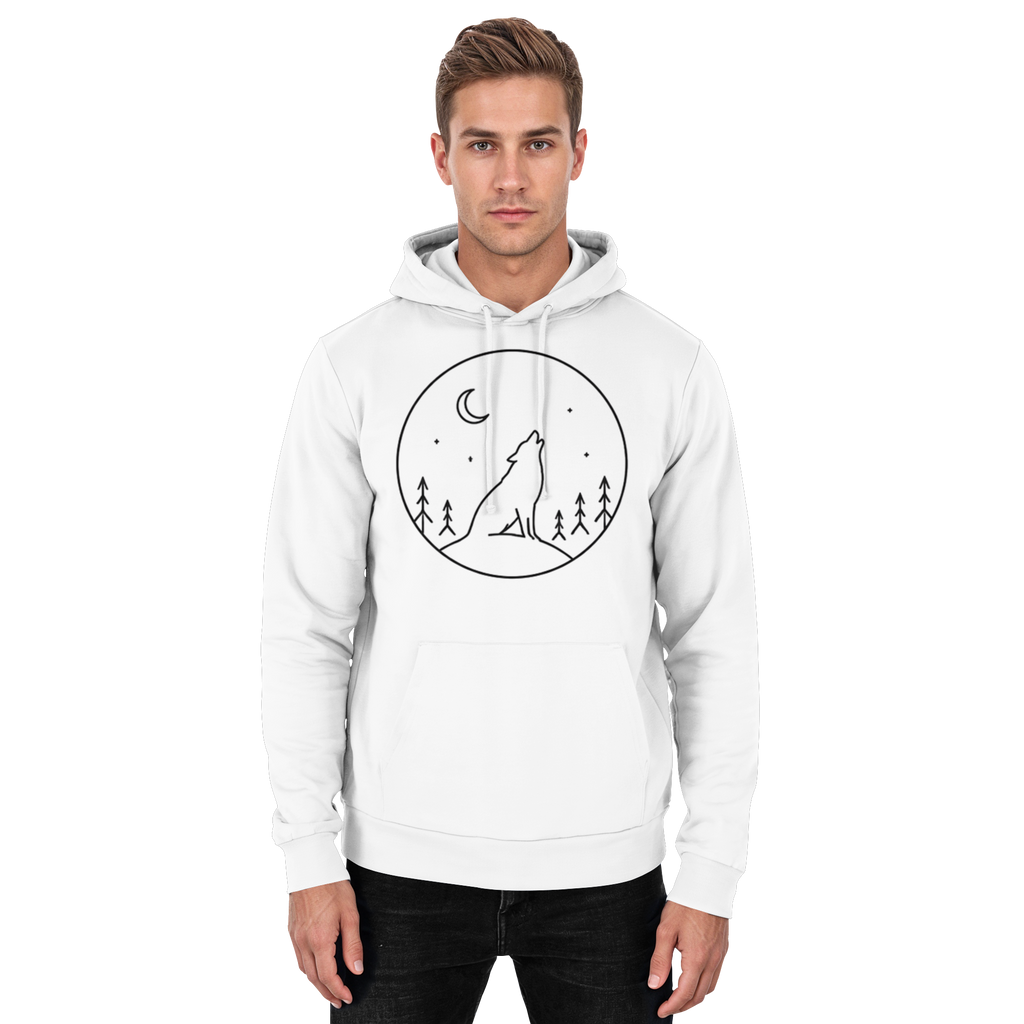 Die Nacht beginnt. - Basic Unisex Hoodie
