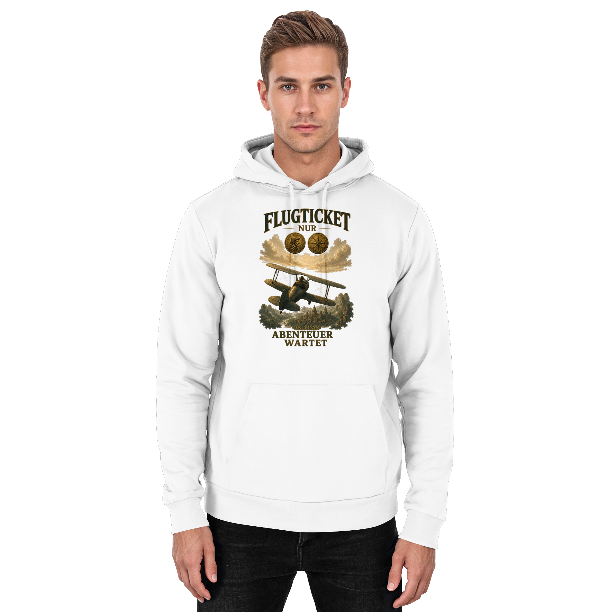 Adventure Ticket - Basic Unisex Hoodie