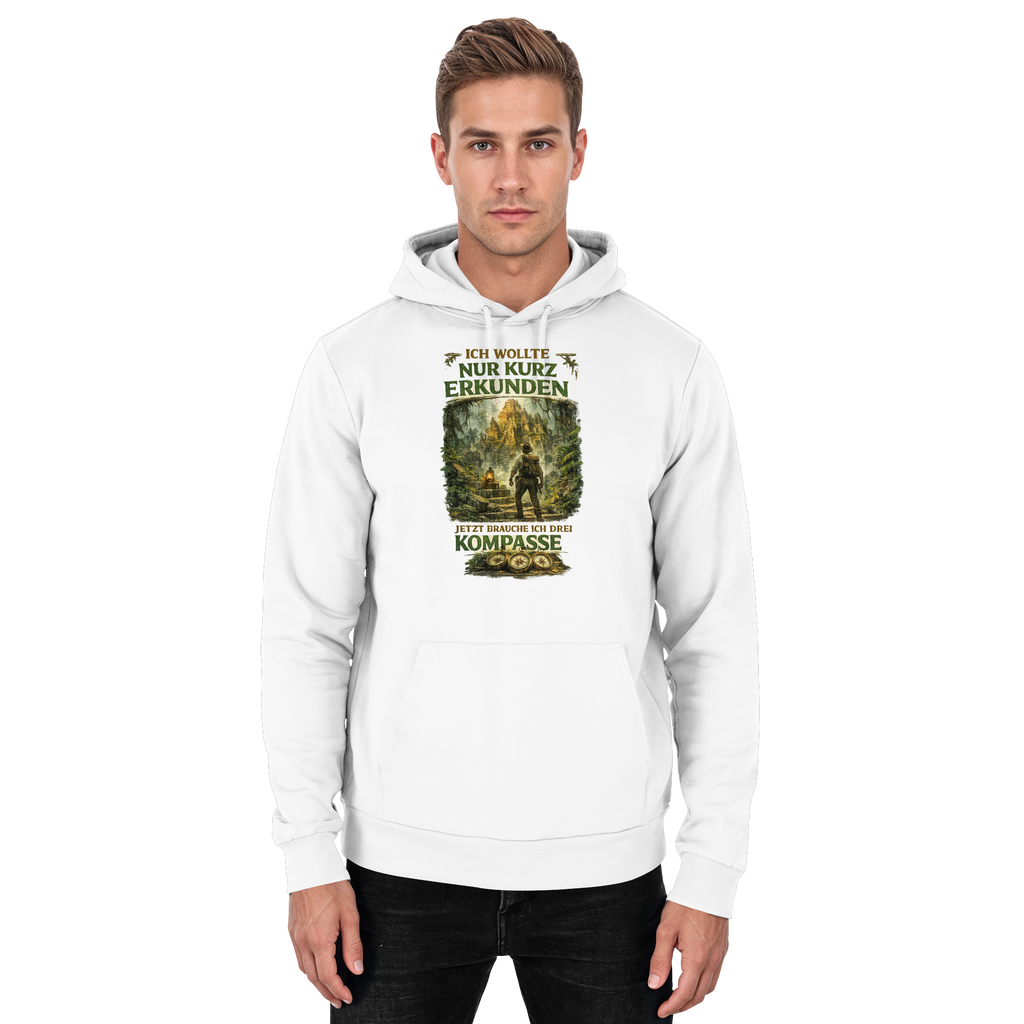 Nur kurz erkunden - Basic Unisex Hoodie