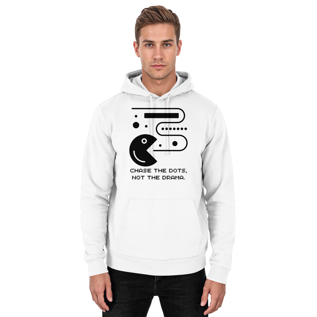 Chase the Dots, Not the Drama - Basic Unisex Hoodie