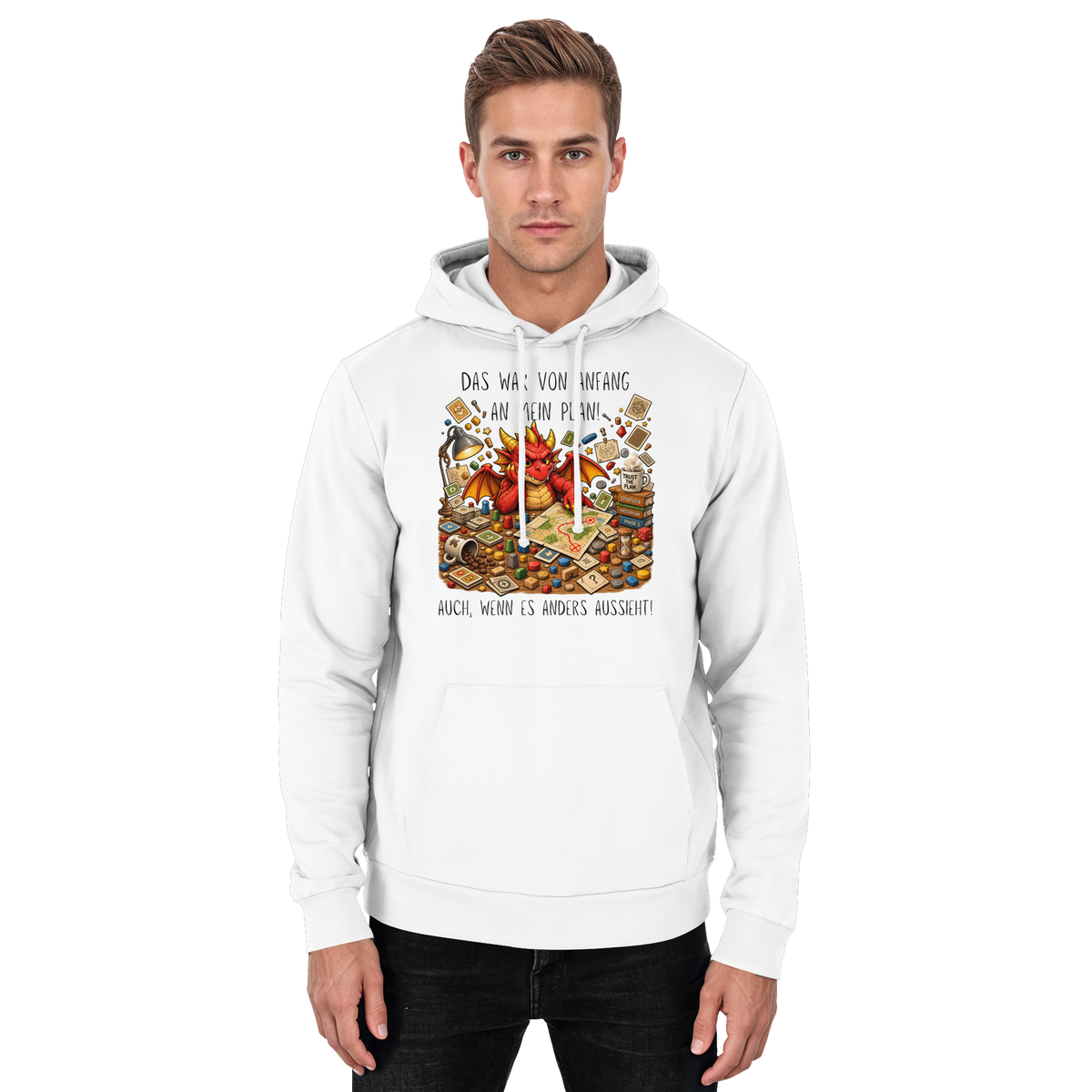 Vertrau dem Plan - Basic Unisex Hoodie