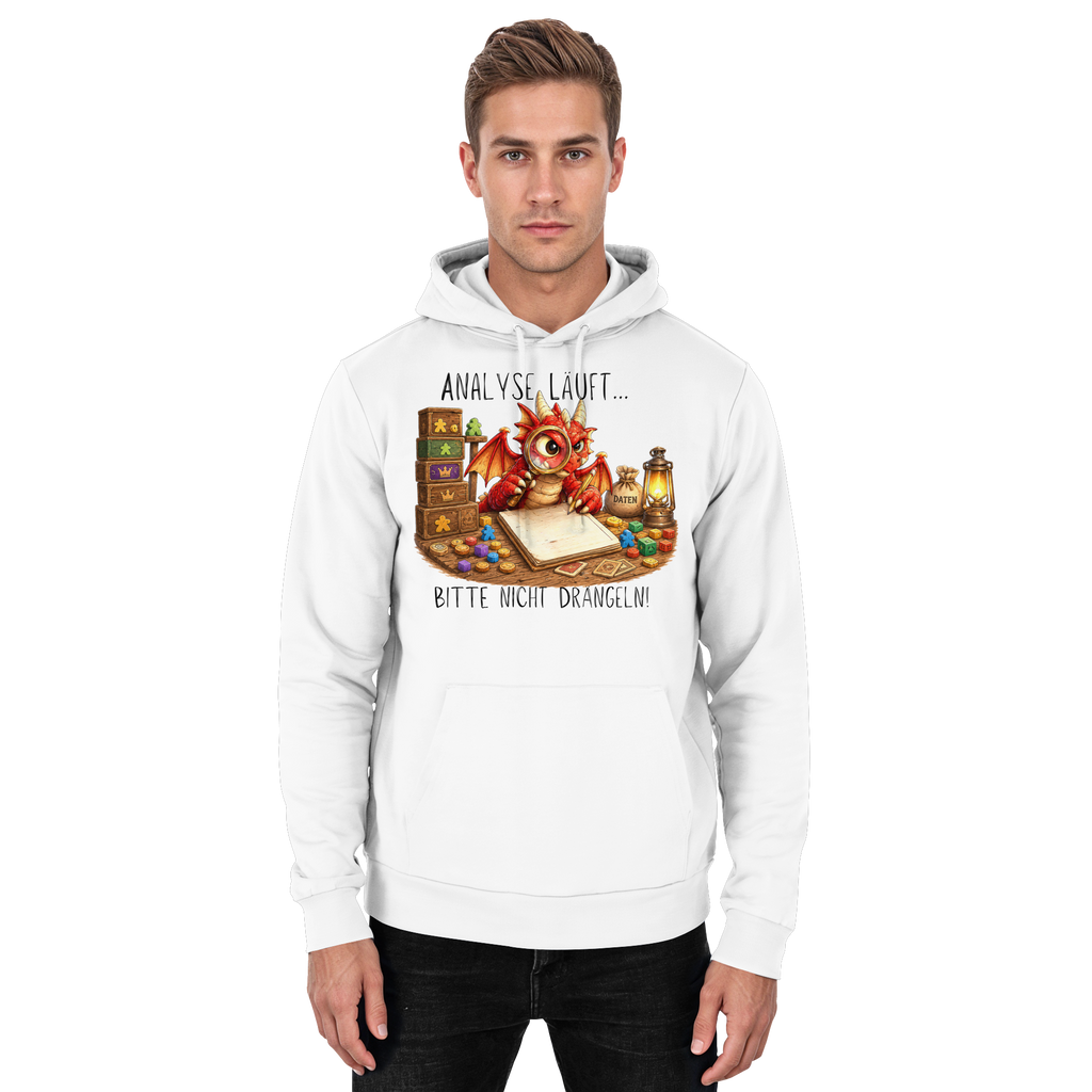 Analyse läuft. Bitte nicht drängeln. - Basic Unisex Hoodie