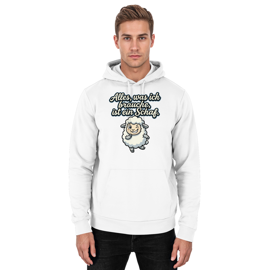 Alles, was ich brauche, ist ein Schaf!  - Basic Unisex Hoodie