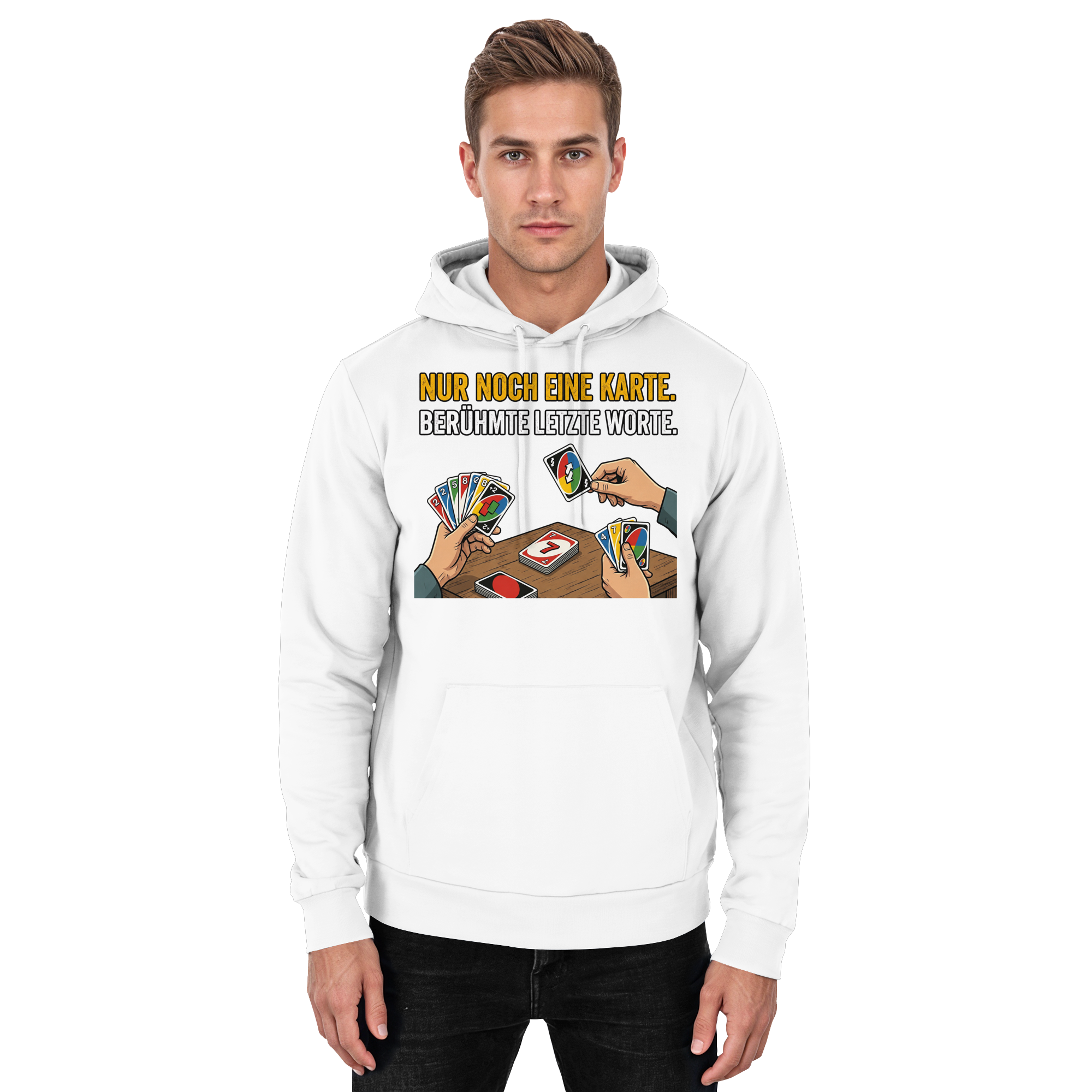 Nur noch eine Karte! - Basic Unisex Hoodie
