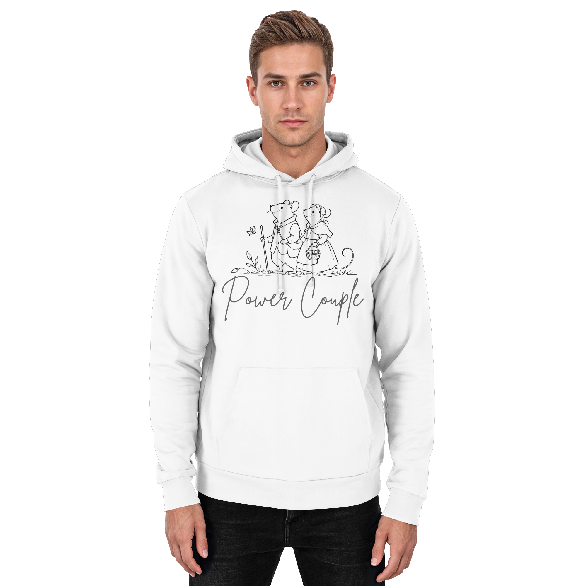 Power Couple - Basic Unisex Hoodie