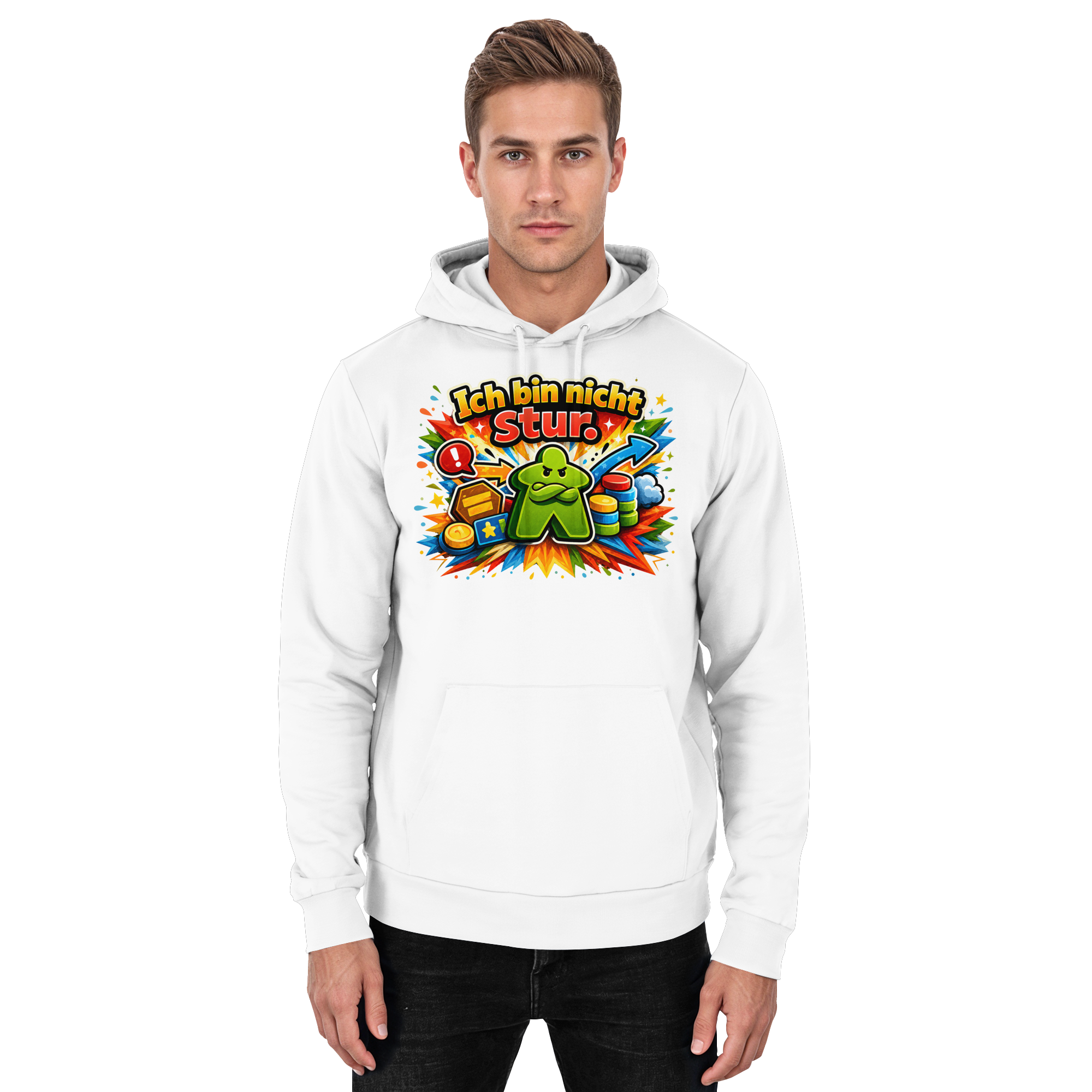 Ich bin nicht stur. - Basic Unisex Hoodie
