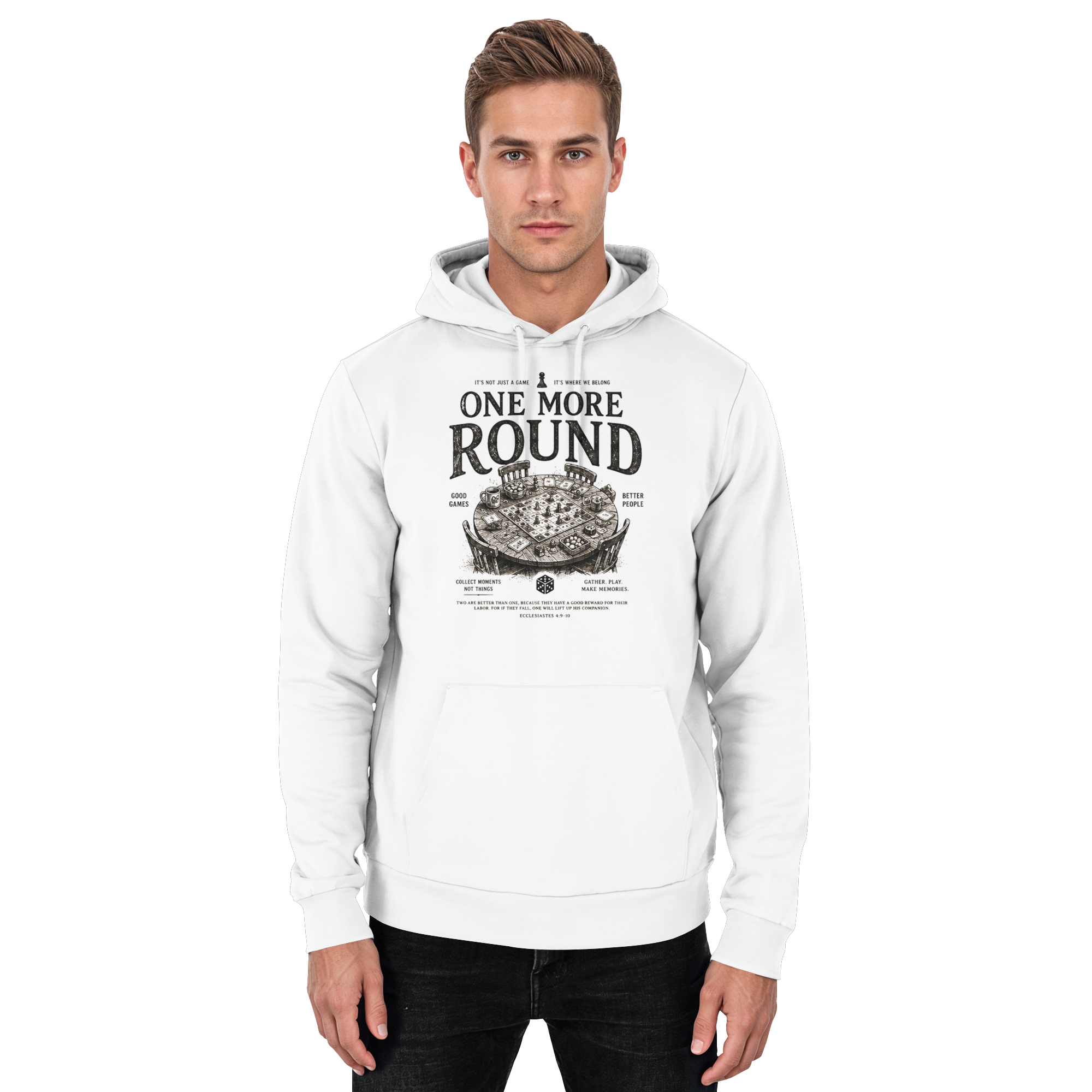 One More Round - Basic Unisex Hoodie