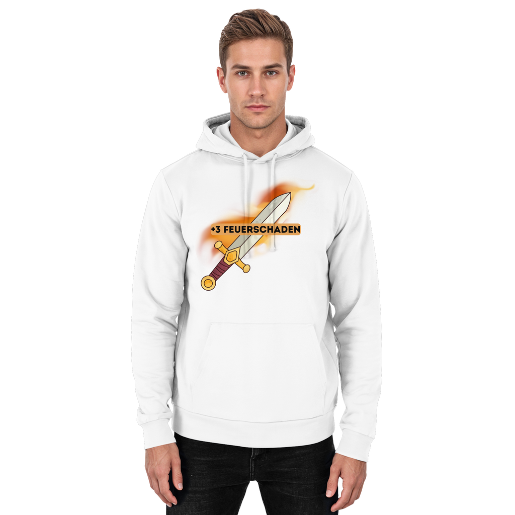 +3 Feuerschaden - Basic Unisex Hoodie