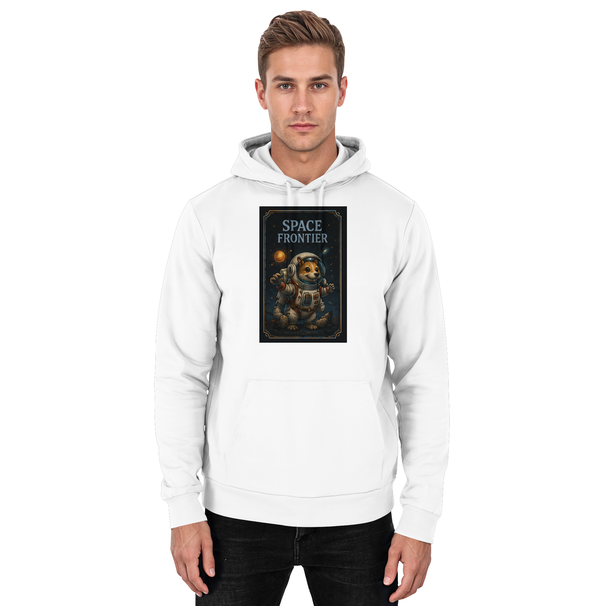 Space Frontier - Basic Unisex Hoodie