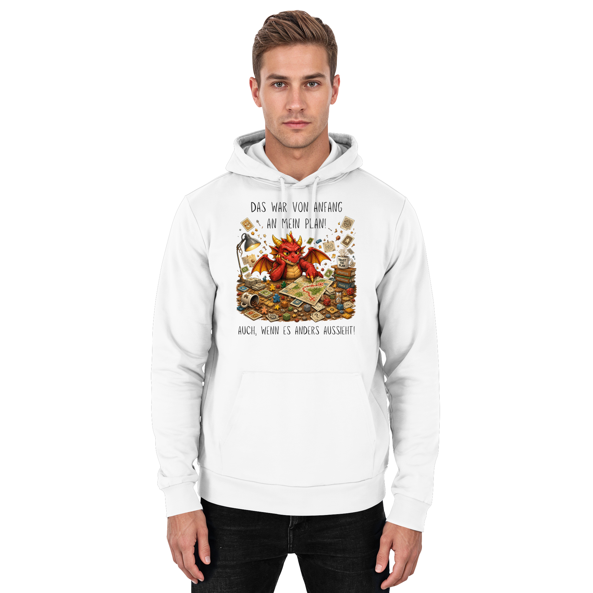 Vertrau dem Plan - Basic Unisex Hoodie