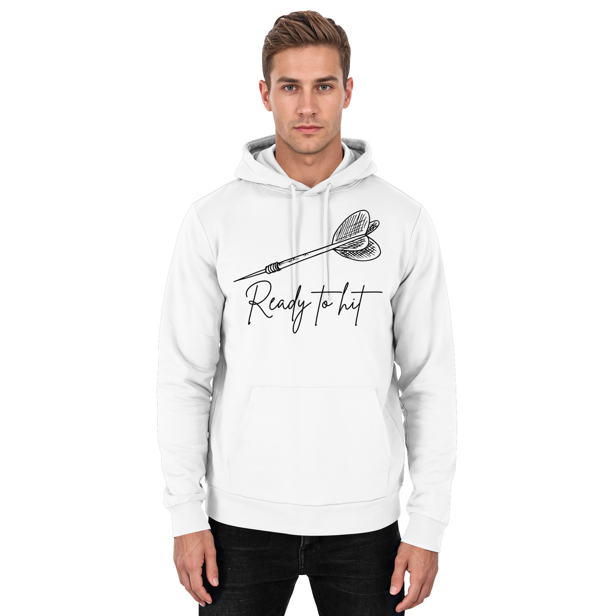 Ready to Hit. - Basic Unisex Hoodie