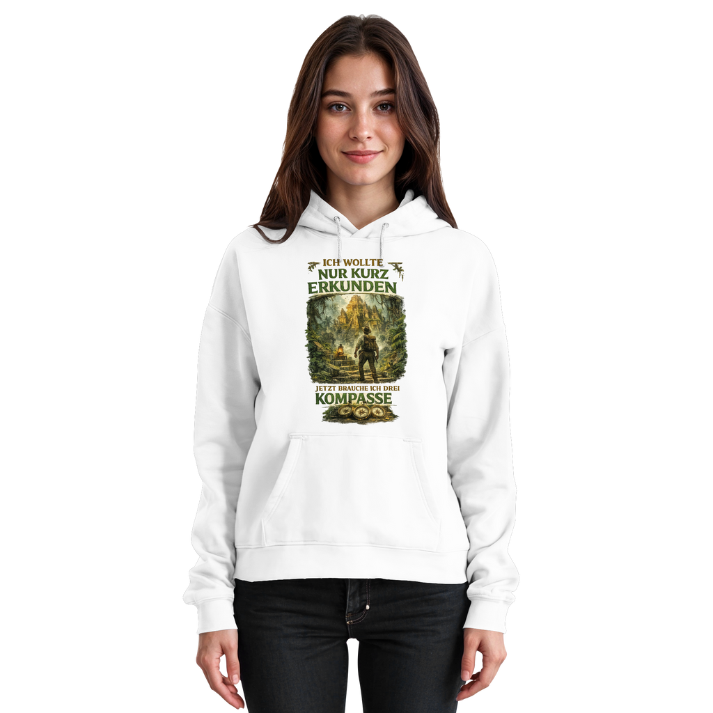 Nur kurz erkunden - Basic Unisex Hoodie