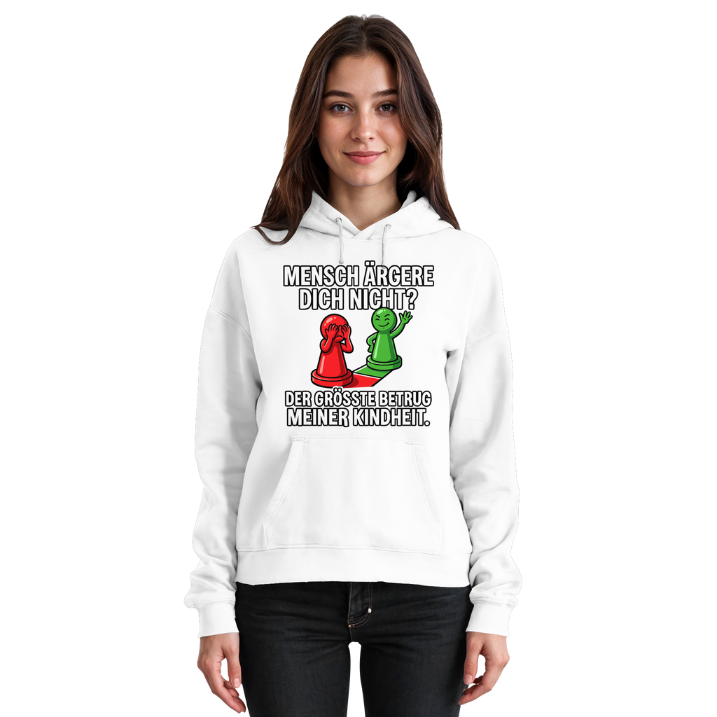 Mensch ärgere dich nicht? – Passiert. - Basic Unisex Hoodie