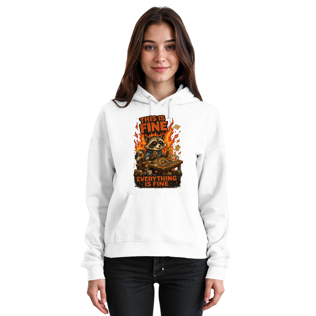 This Is Fine Club! - Basic Unisex Hoodie