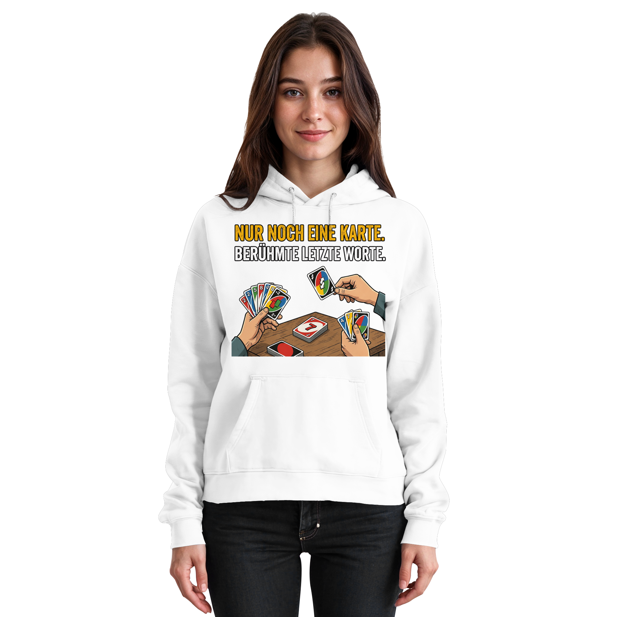 Nur noch eine Karte! - Basic Unisex Hoodie