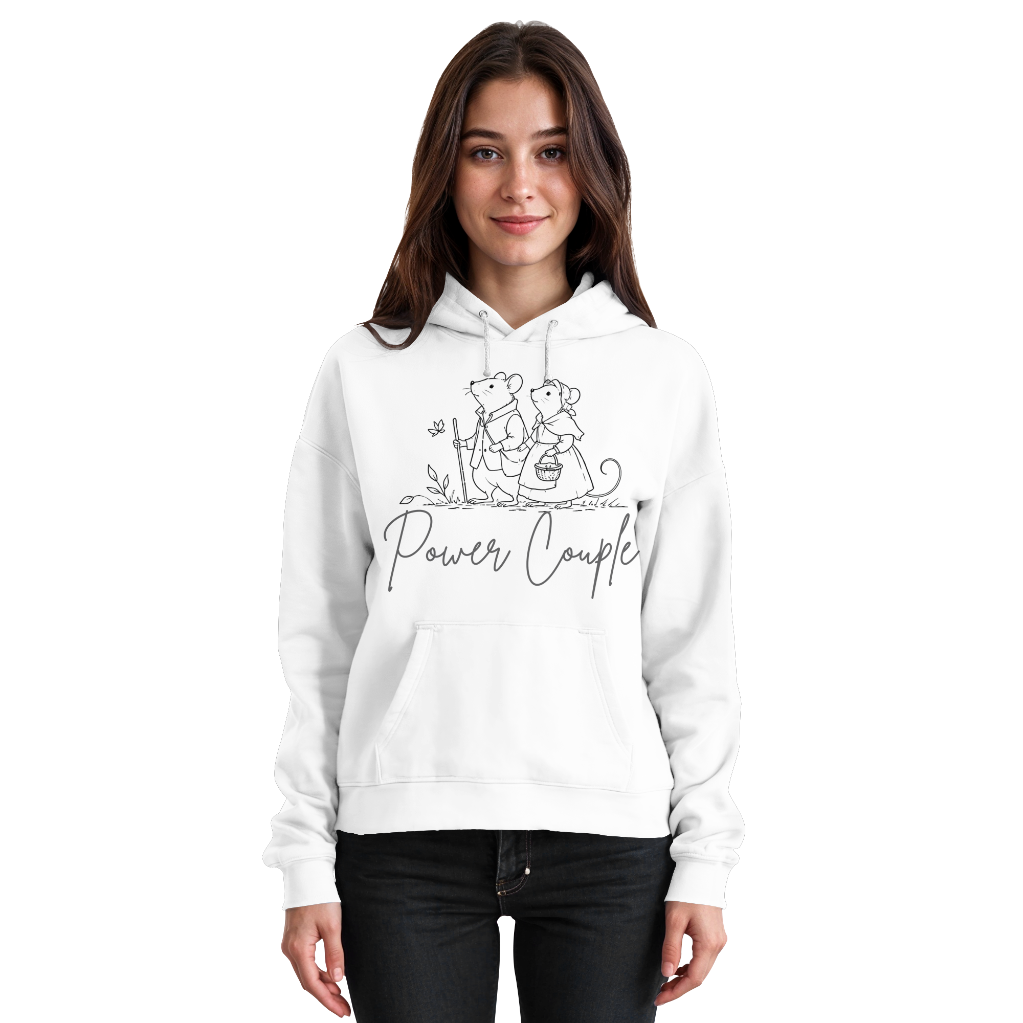 Power Couple - Basic Unisex Hoodie