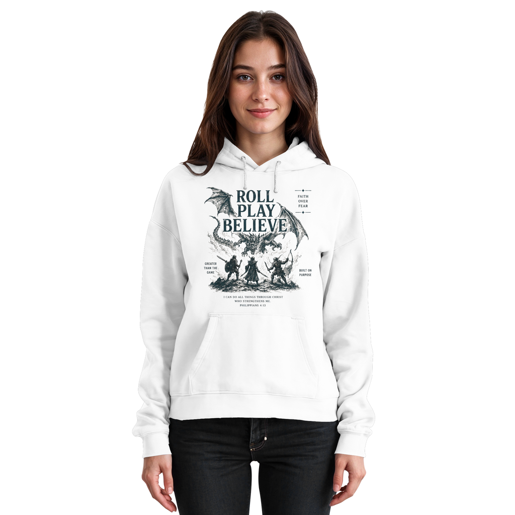 Roll. Play. Believe. - Basic Unisex Hoodie