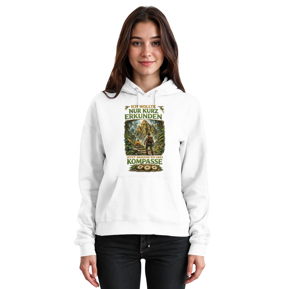 Nur kurz erkunden - Basic Unisex Hoodie