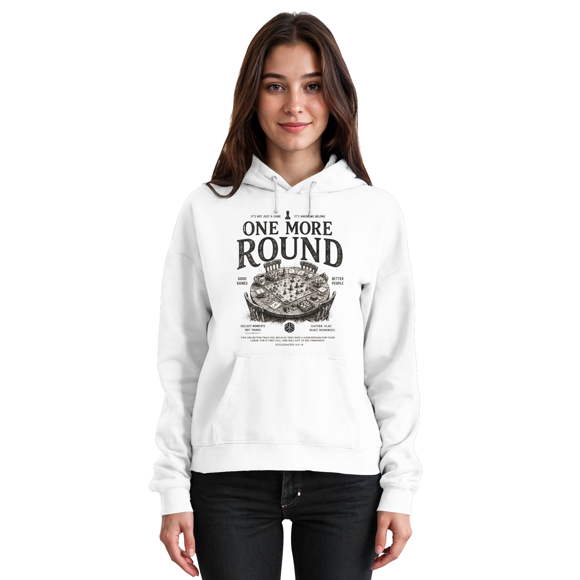 One More Round - Basic Unisex Hoodie