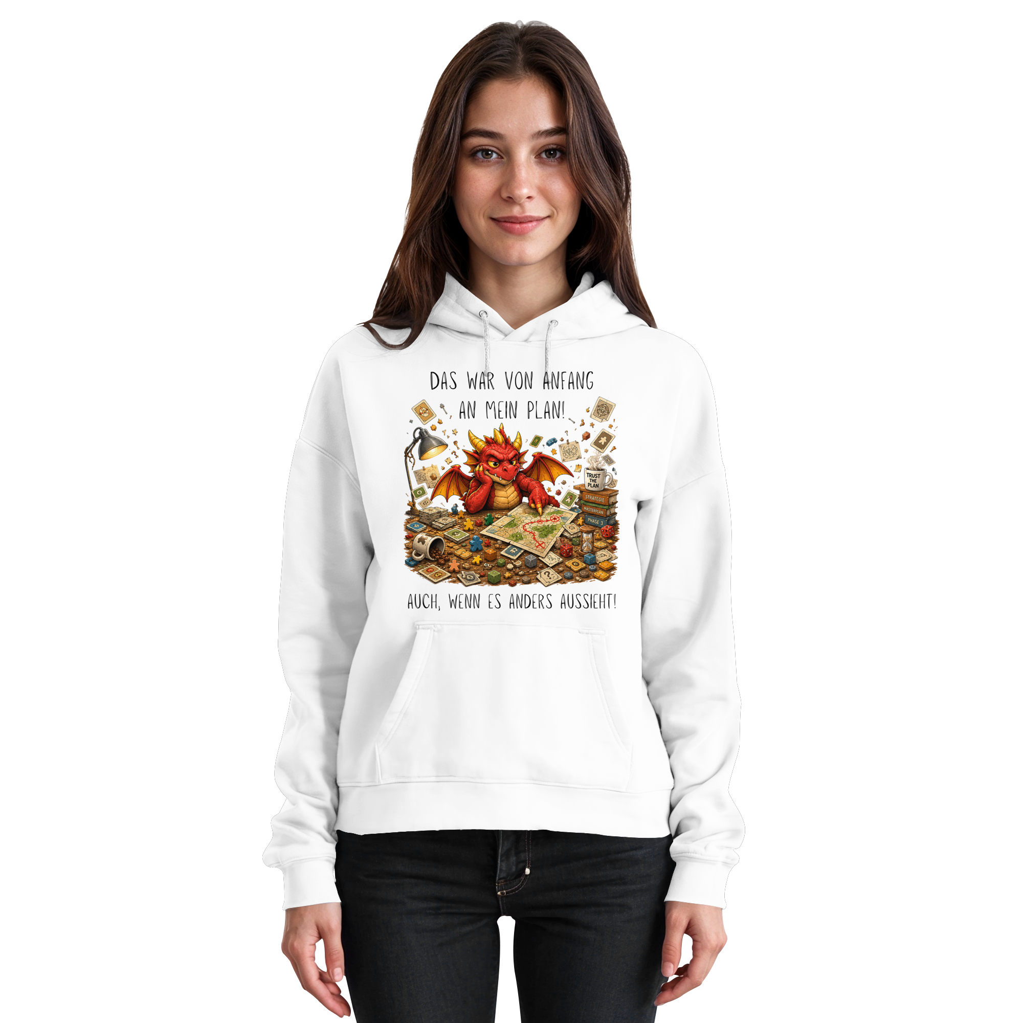 Vertrau dem Plan - Basic Unisex Hoodie