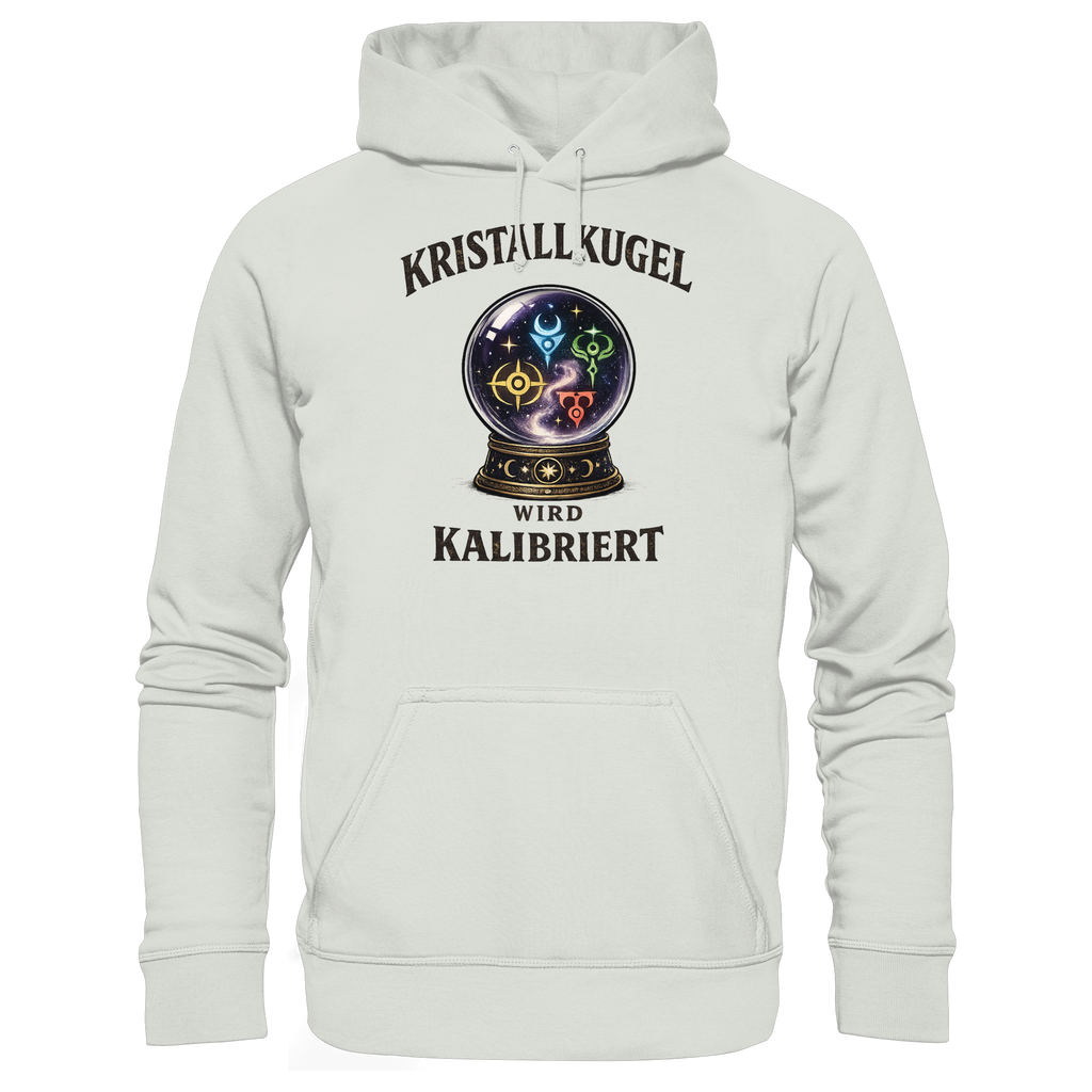 Kristallkugel wird kalibriert - Basic Unisex Hoodie
