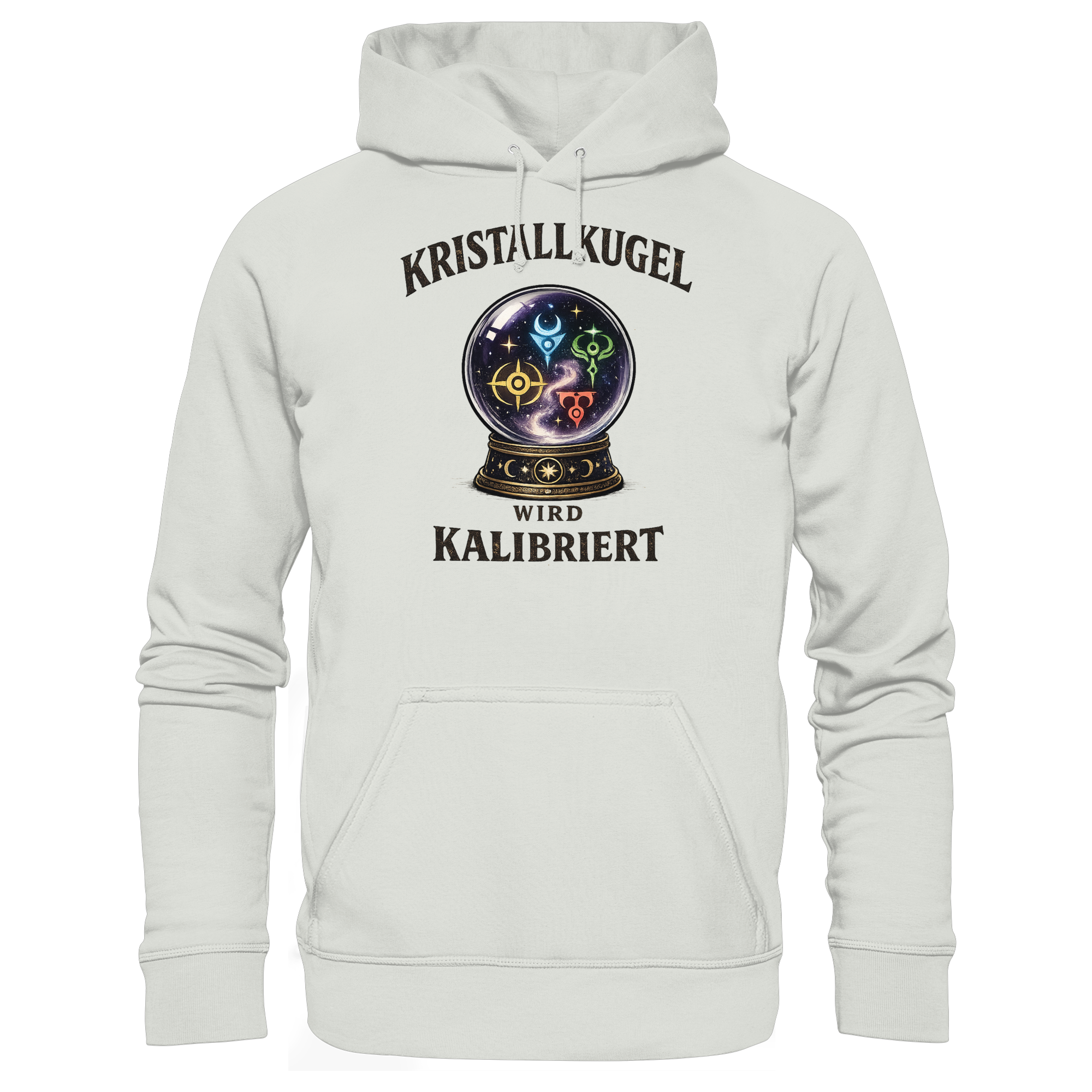 Kristallkugel wird kalibriert - Basic Unisex Hoodie