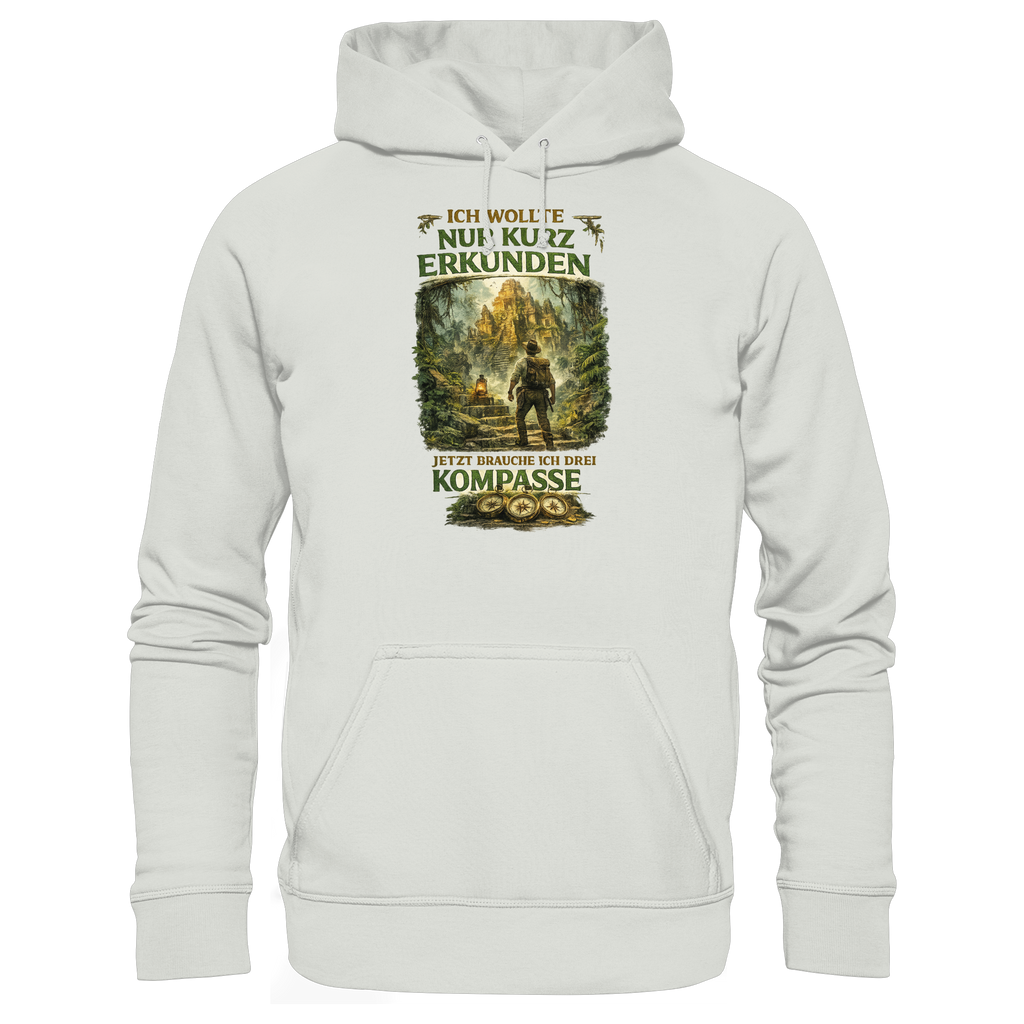 Nur kurz erkunden - Basic Unisex Hoodie