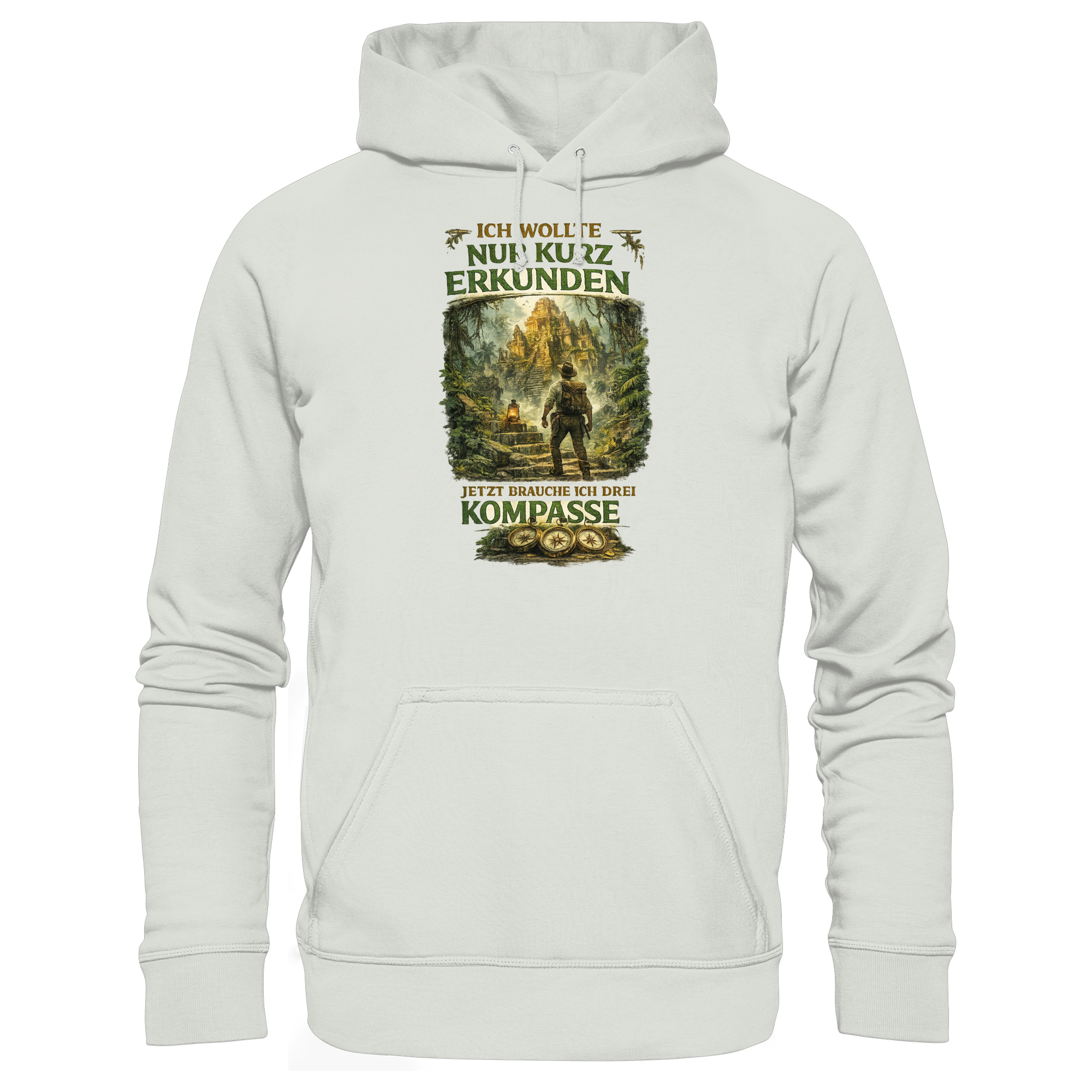 Nur kurz erkunden - Basic Unisex Hoodie