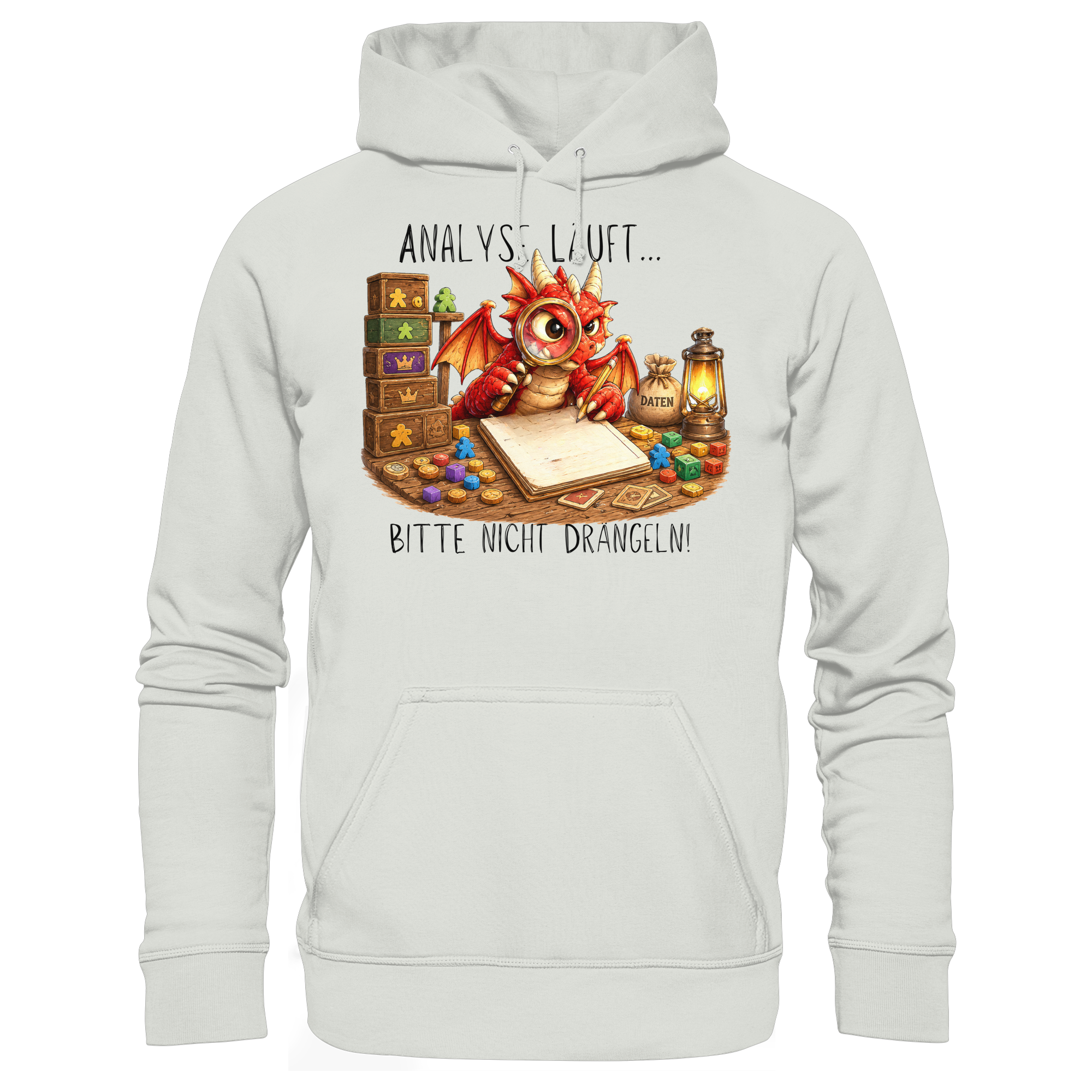 Analyse läuft. Bitte nicht drängeln. - Basic Unisex Hoodie