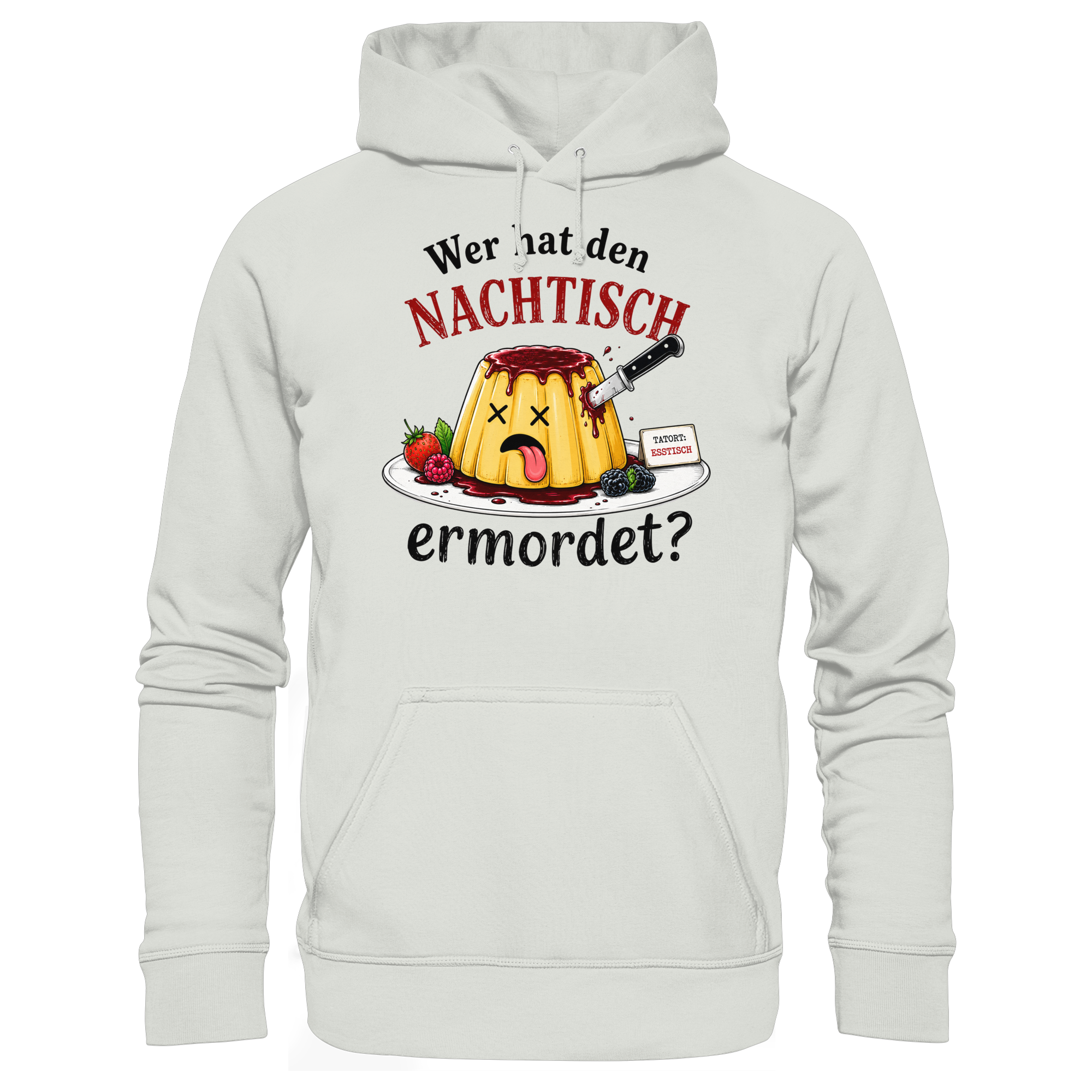 Wer hat den Nachtisch ermordet? - Basic Unisex Hoodie