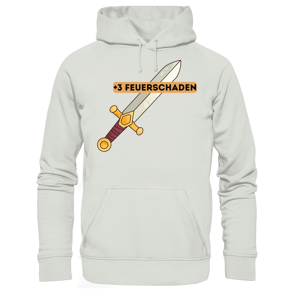 +3 Feuerschaden - Basic Unisex Hoodie
