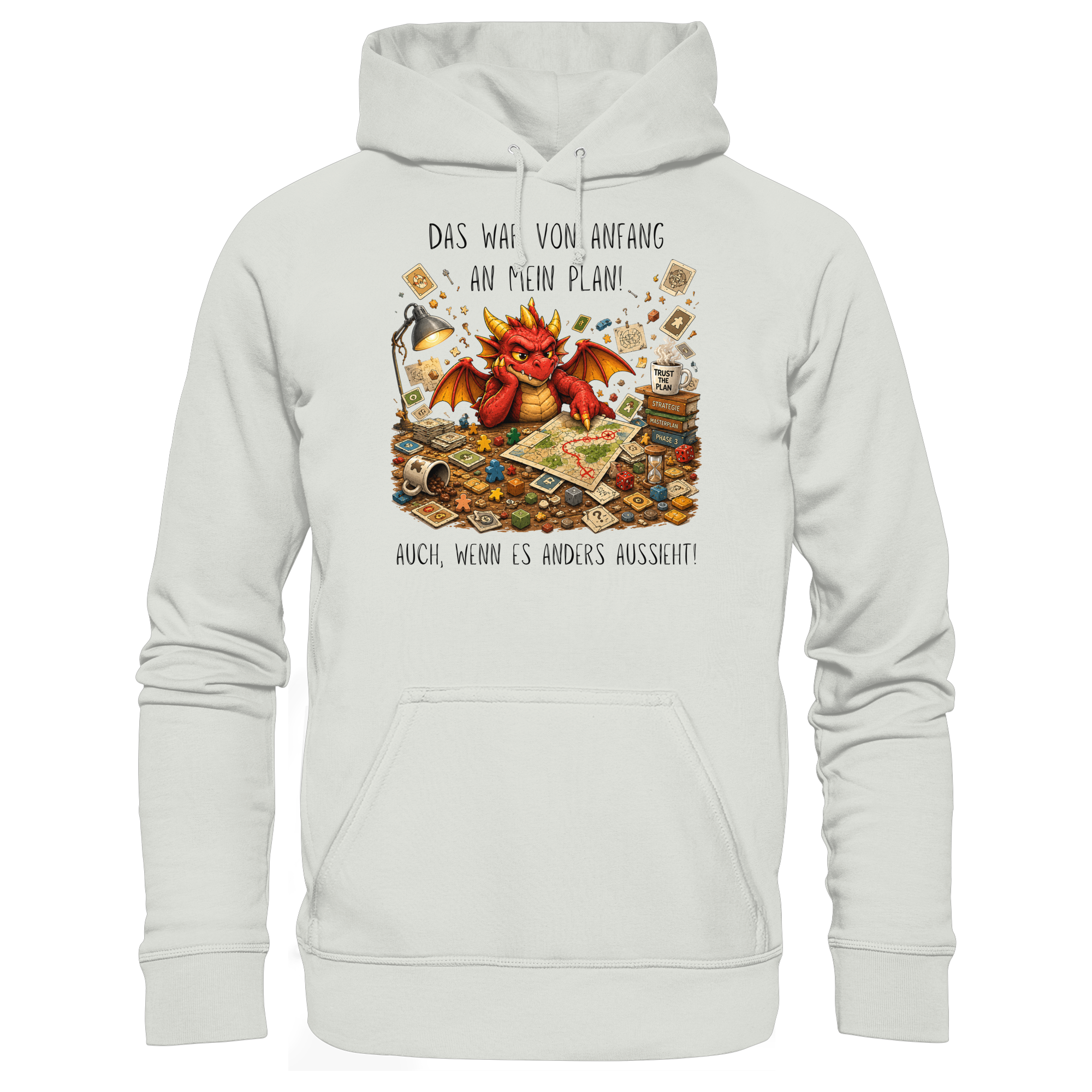 Vertrau dem Plan - Basic Unisex Hoodie