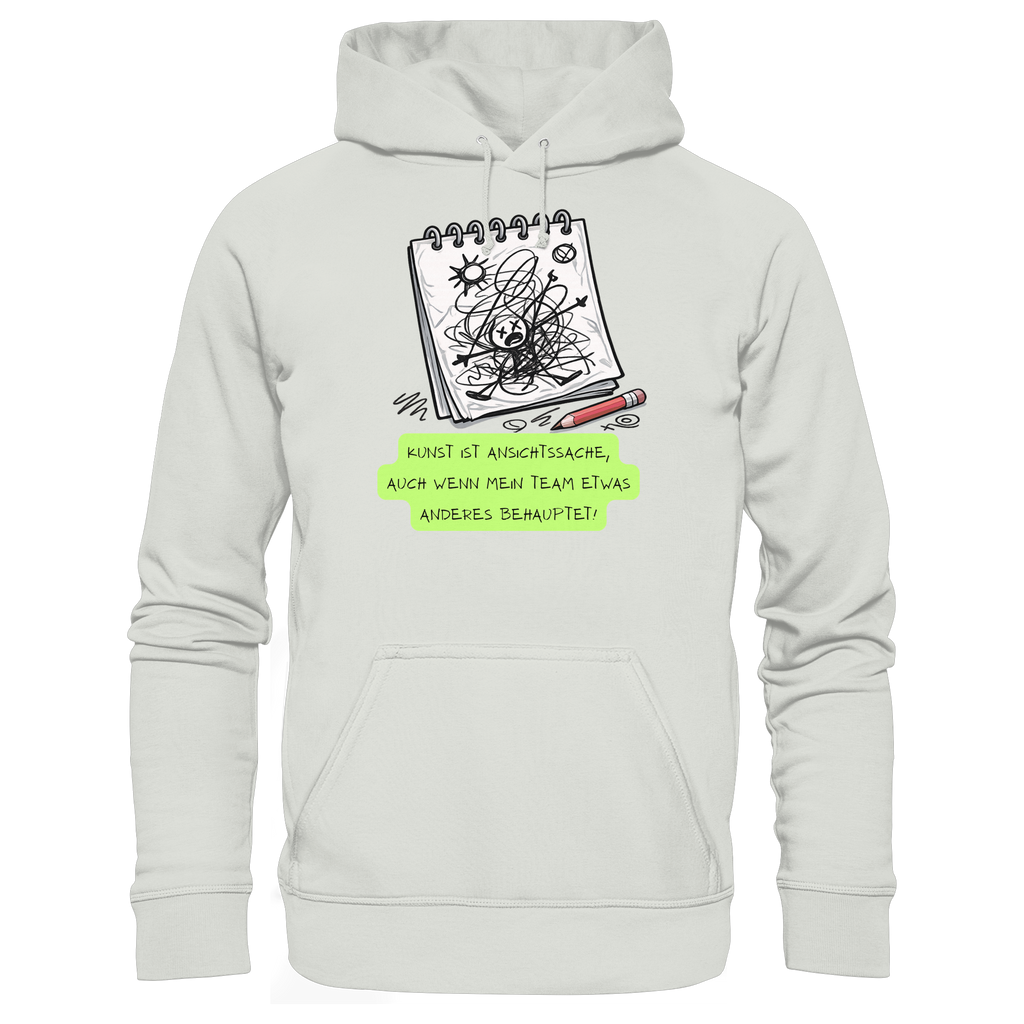 Kunst ist Ansichtssache - Basic Unisex Hoodie