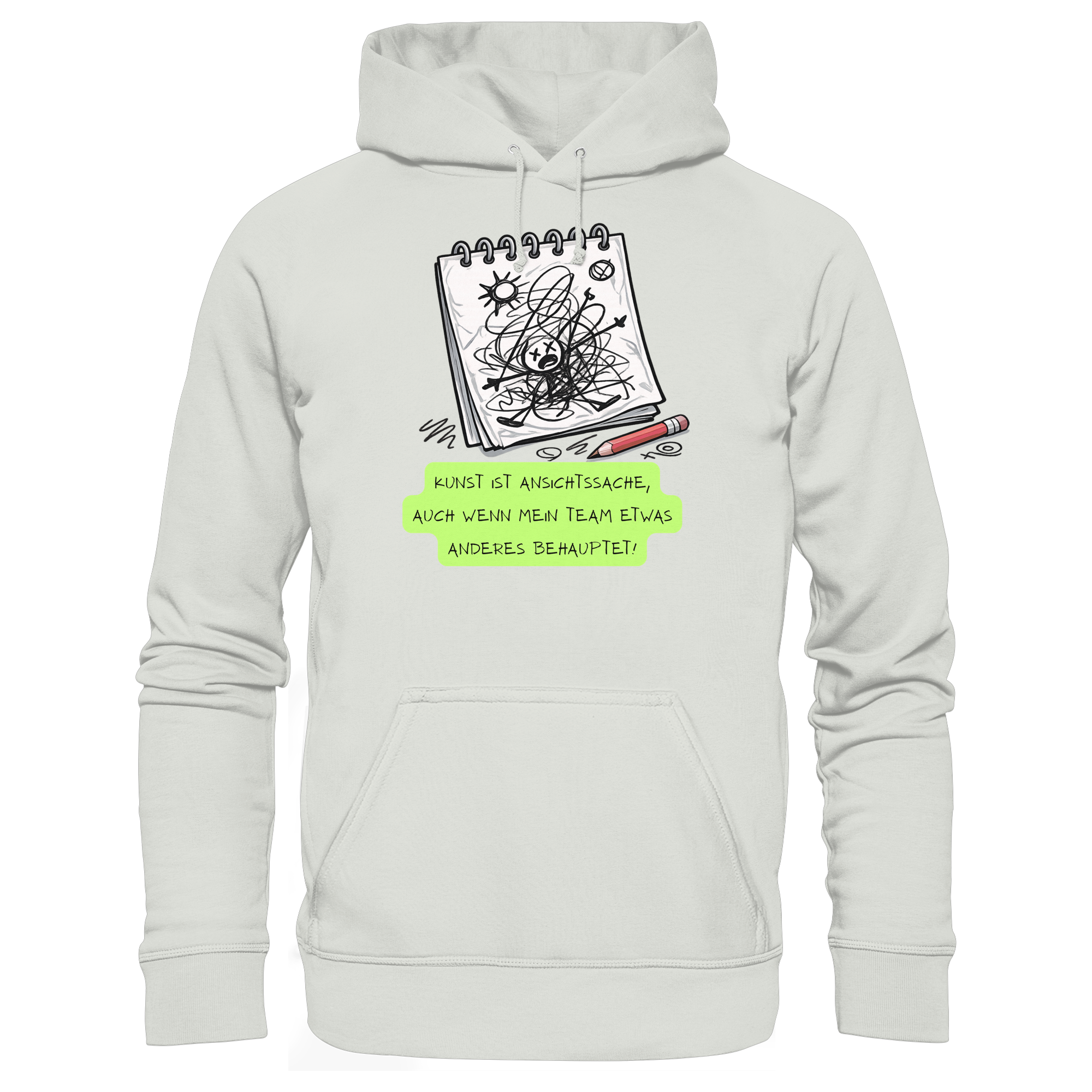 Kunst ist Ansichtssache - Basic Unisex Hoodie