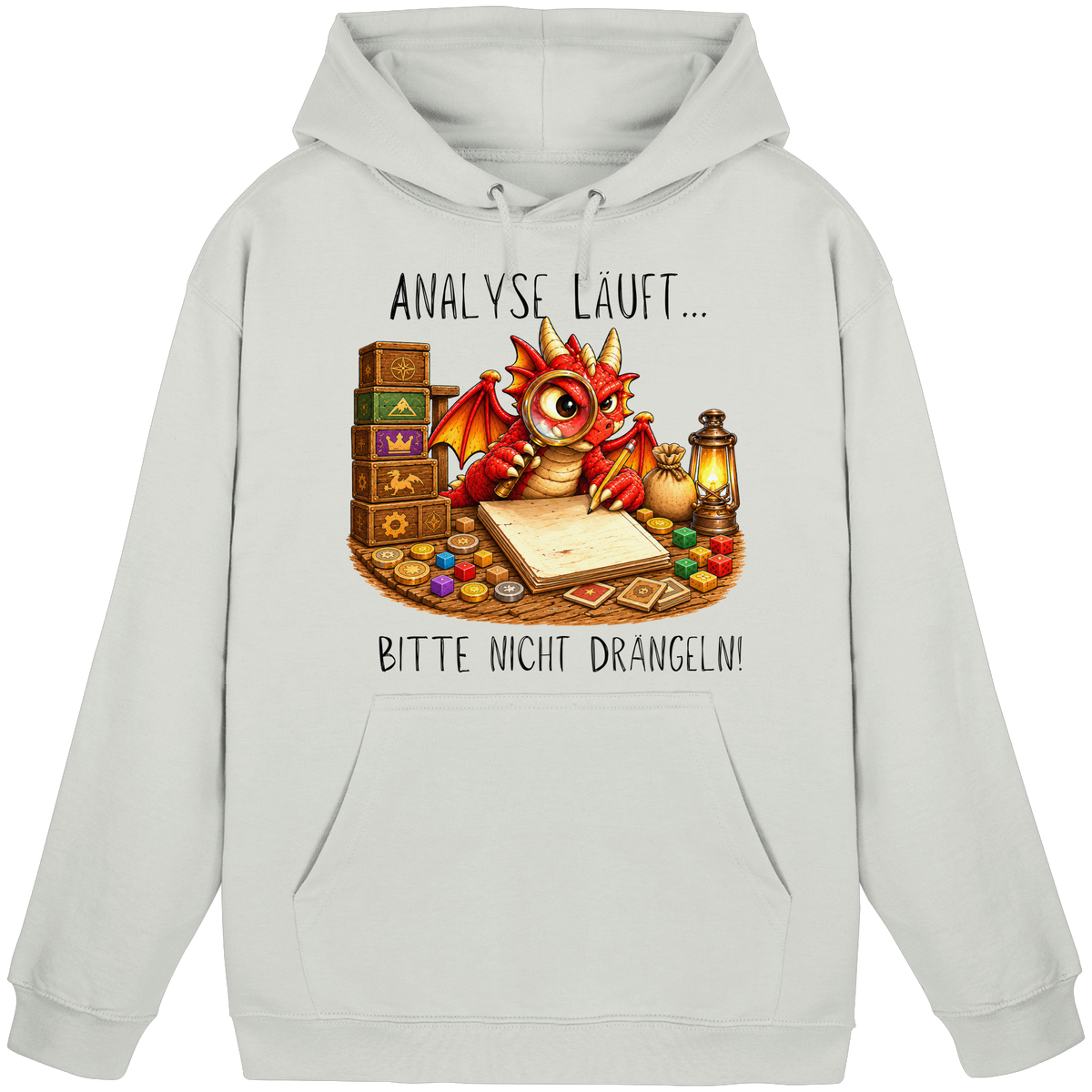 Analyse läuft. Bitte nicht drängeln. - Basic Unisex Hoodie