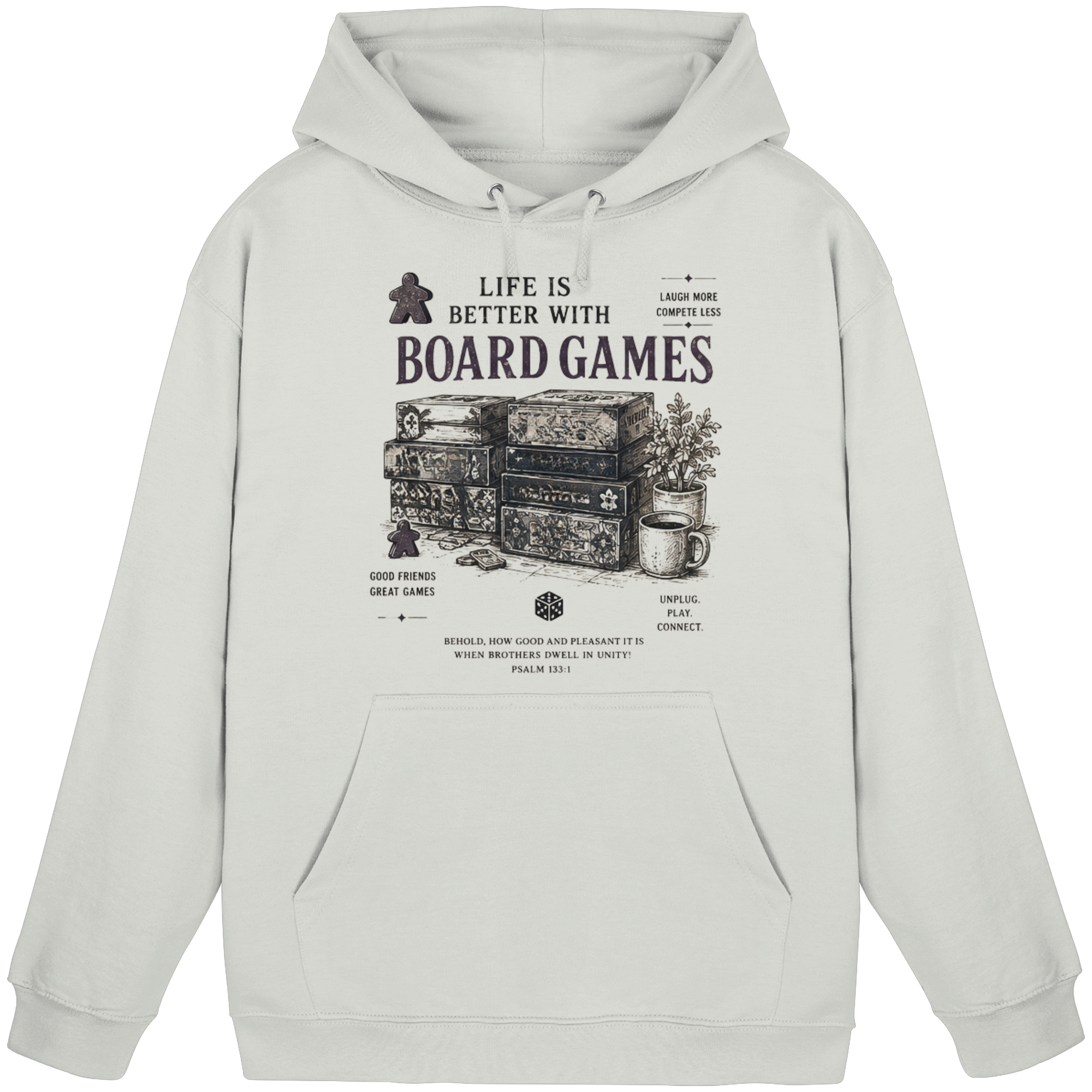 Life Is Better With Board Games - Basic Unisex Hoodie