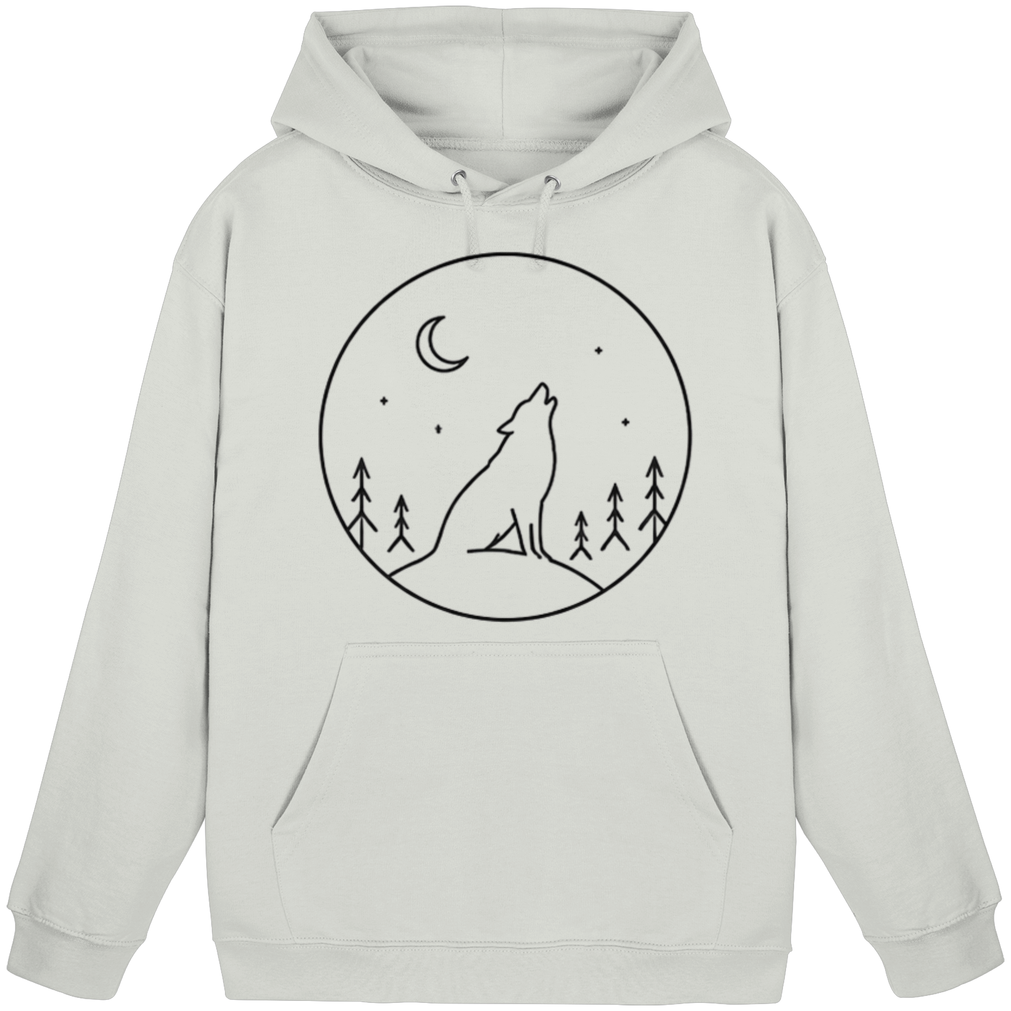 Die Nacht beginnt. - Basic Unisex Hoodie