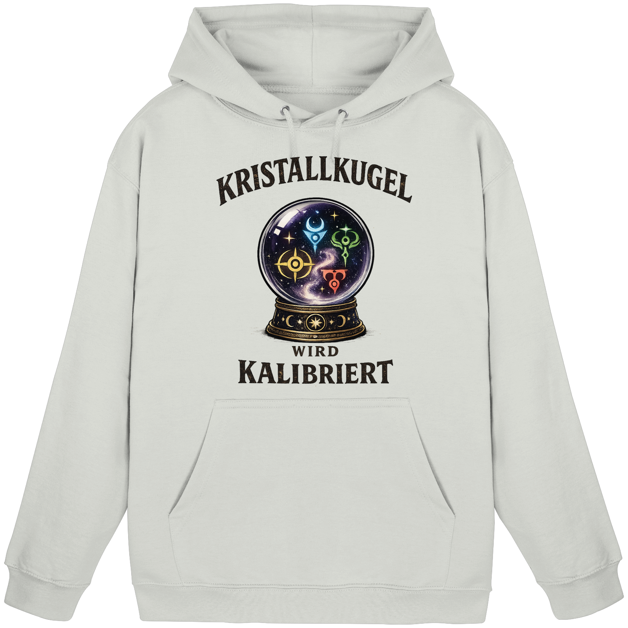 Kristallkugel wird kalibriert - Basic Unisex Hoodie