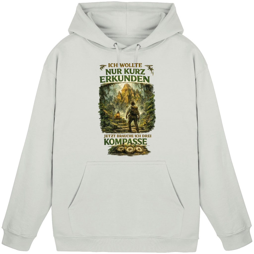 Nur kurz erkunden - Basic Unisex Hoodie