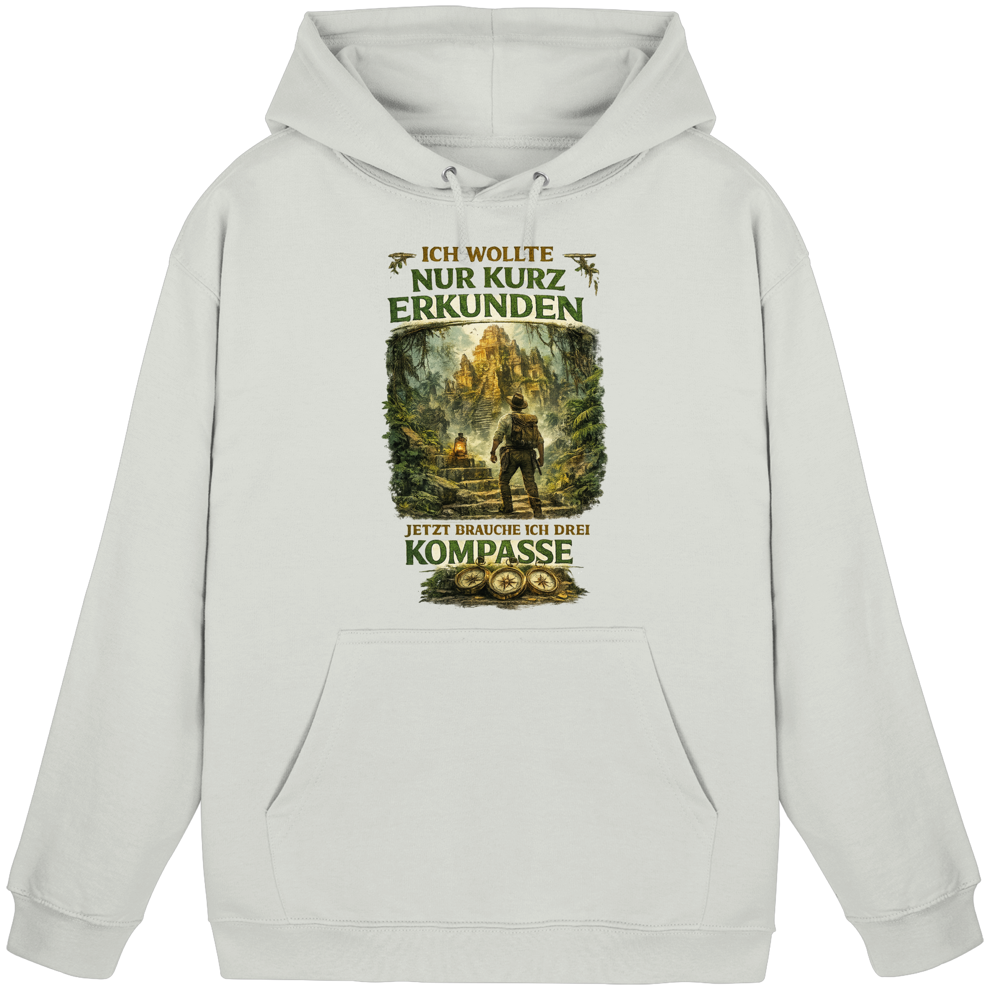 Nur kurz erkunden - Basic Unisex Hoodie