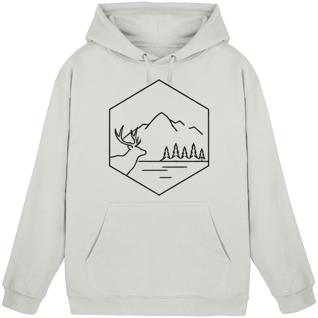 Natur im Gleichgewicht. - Basic Unisex Hoodie