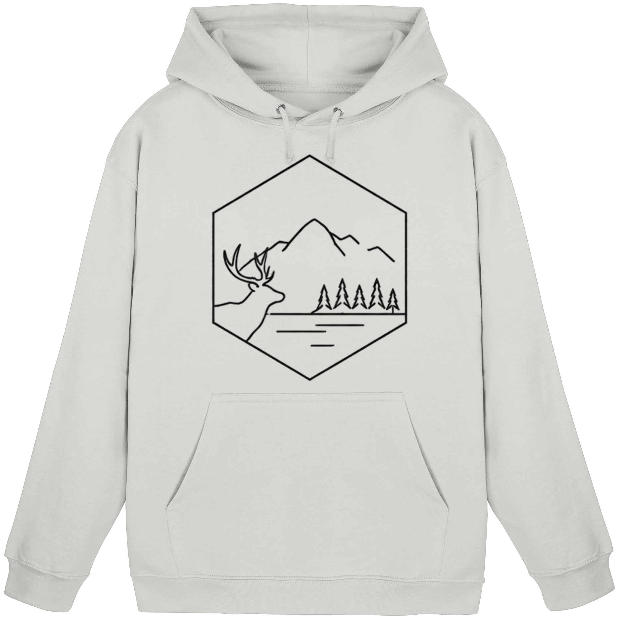 Natur im Gleichgewicht. - Basic Unisex Hoodie