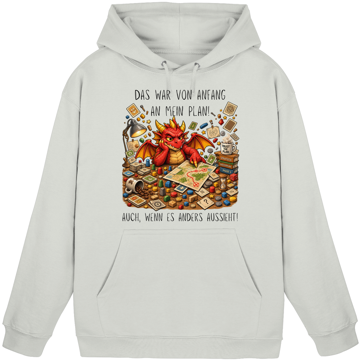 Vertrau dem Plan - Basic Unisex Hoodie