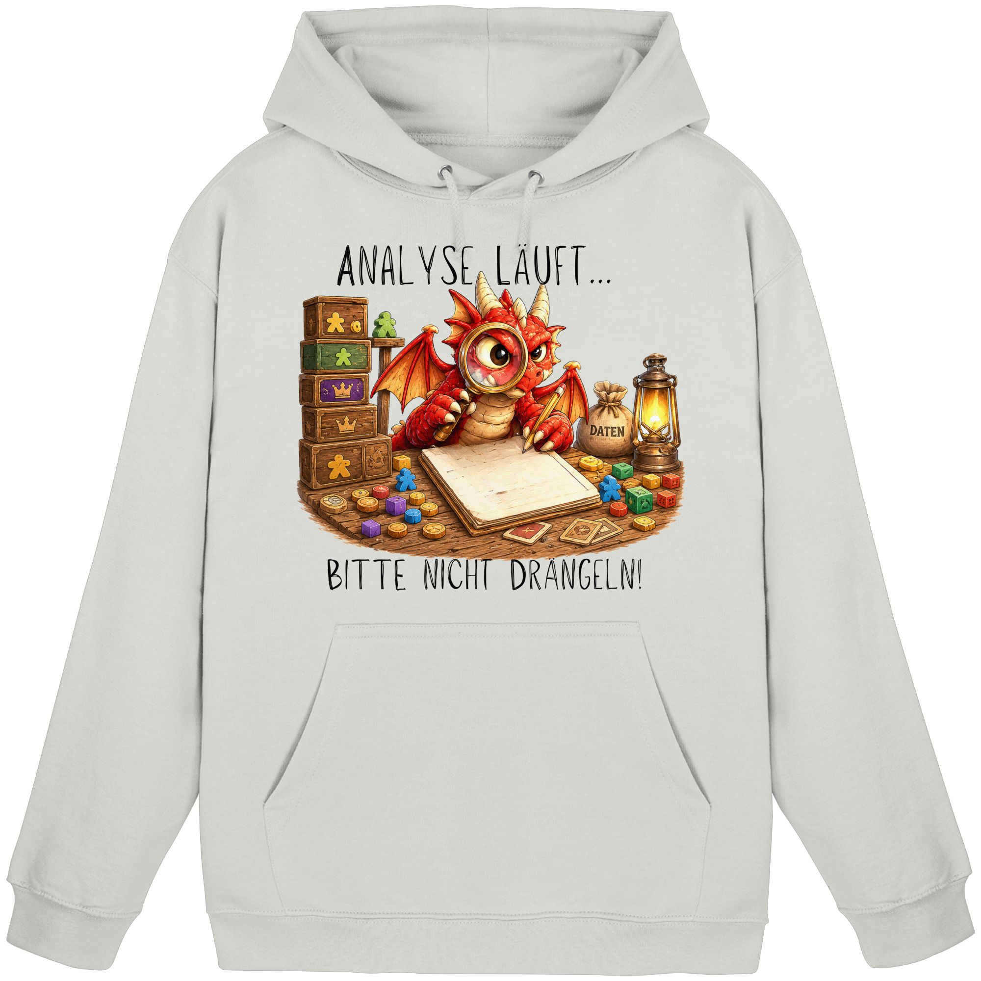 Analyse läuft. Bitte nicht drängeln. - Basic Unisex Hoodie