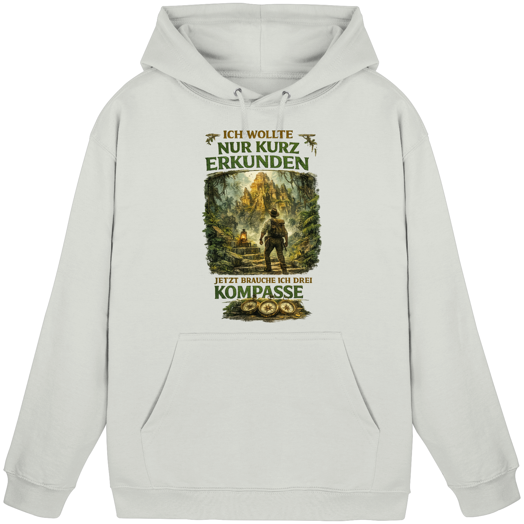 Nur kurz erkunden - Basic Unisex Hoodie